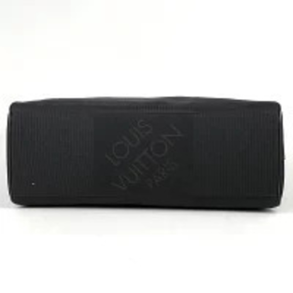 Louis Vuitton Noir Black Bag Shoulder Geant Albatross Damier Boston